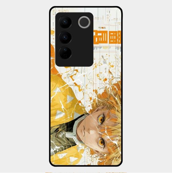 Crybaby Hero Glass Case Cover For Vivo V27 Pro 5G