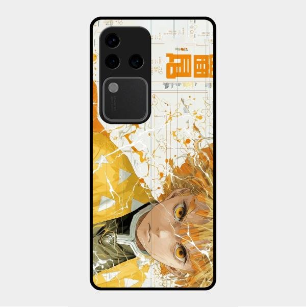 Crybaby Hero Glass Case Cover For Vivo V30 Pro 5G