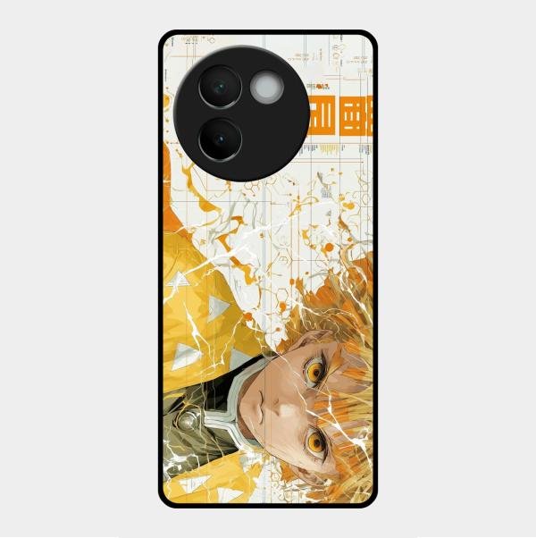 Crybaby Hero Glass Case Cover For Vivo V30E 5G