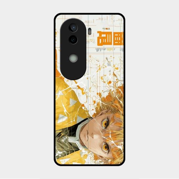 Crybaby Hero Glass Case Cover For Vivo V40E 5G