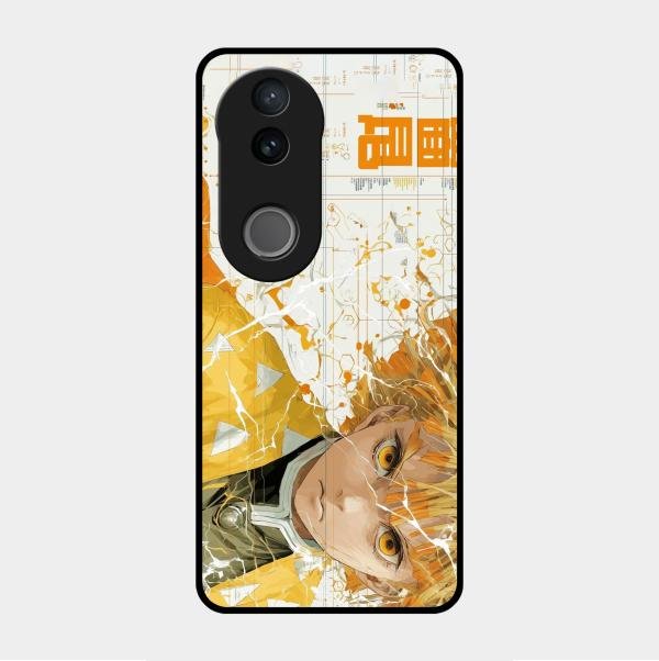 Crybaby Hero Glass Case Cover For Vivo V50 5G