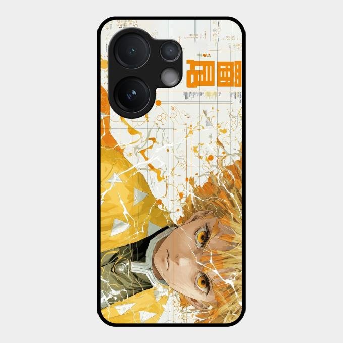Crybaby Hero Glass Case Cover For Vivo V60 5G