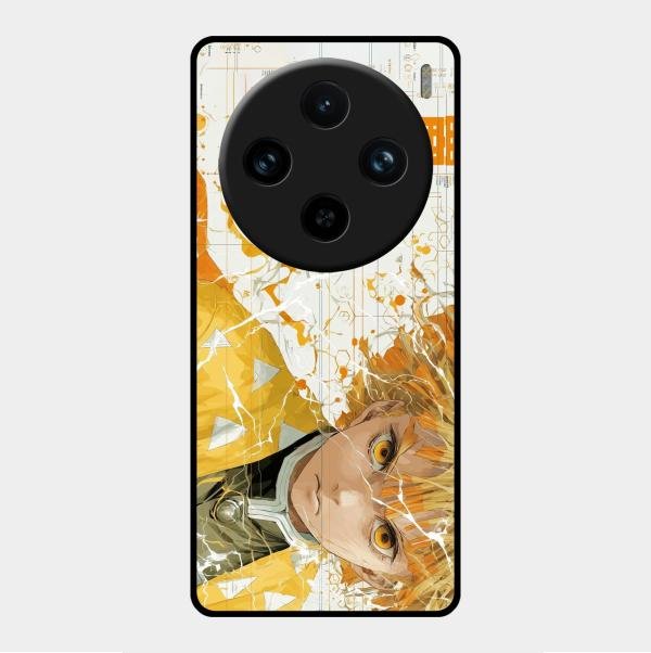 Crybaby Hero Glass Case Cover For Vivo X100 Pro 5G