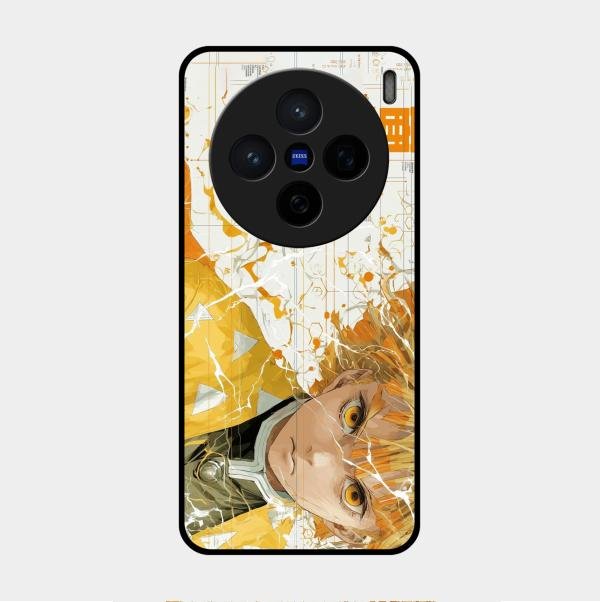 Crybaby Hero Glass Case Cover For Vivo X200 5G