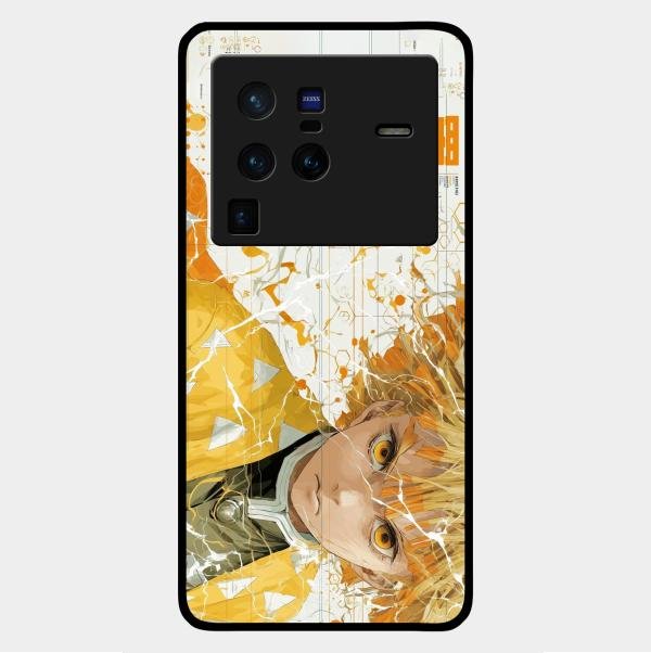 Crybaby Hero Glass Case Cover For Vivo X80 Pro 5G