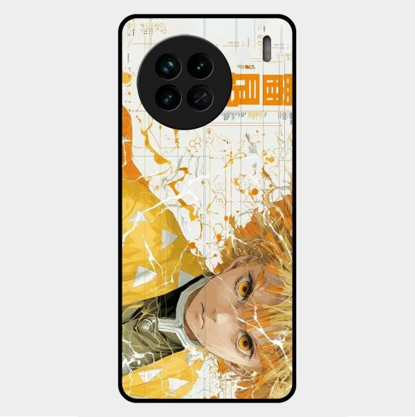 Crybaby Hero Glass Case Cover For Vivo X90 5G