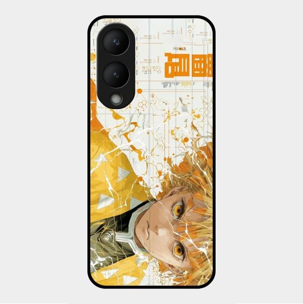 Crybaby Hero Glass Case Cover For Vivo Y17S