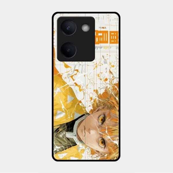 Crybaby Hero Glass Case Cover For Vivo Y200 Pro 5G