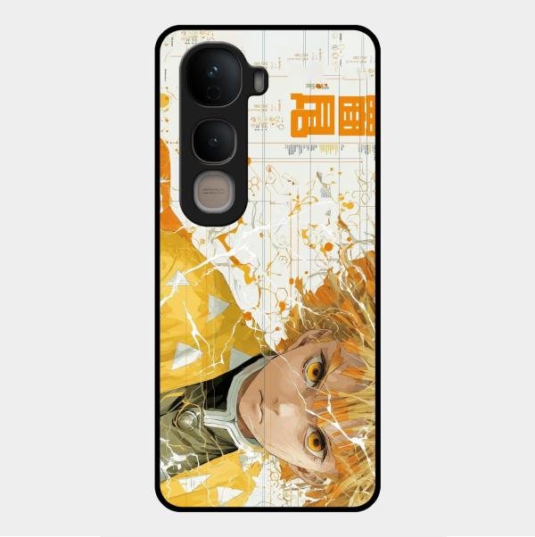 Crybaby Hero Glass Case Cover For Vivo Y400 5G