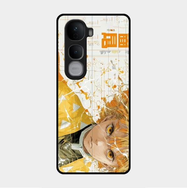 Crybaby Hero Glass Case Cover For Vivo Y400 Pro 5G