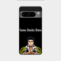 Crying Monk Glass Case Cover For Google Pixel 8 Pro 5G