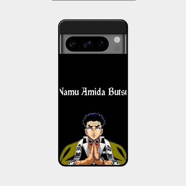 Crying Monk Glass Case Cover For Google Pixel 8 Pro 5G