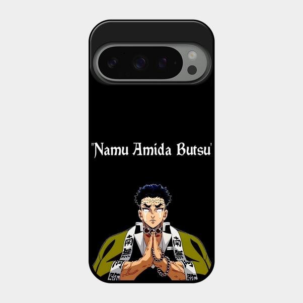 Crying Monk Glass Case Cover For Google Pixel 9 Pro 5G