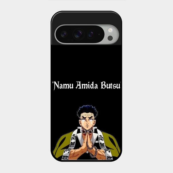 Crying Monk Glass Case Cover For Google Pixel 9 Pro Xl