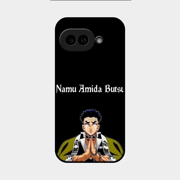 Crying Monk Glass Case Cover For Google Pixel 9A 5G