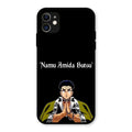 Crying Monk Glass Case Cover For iPhone 11