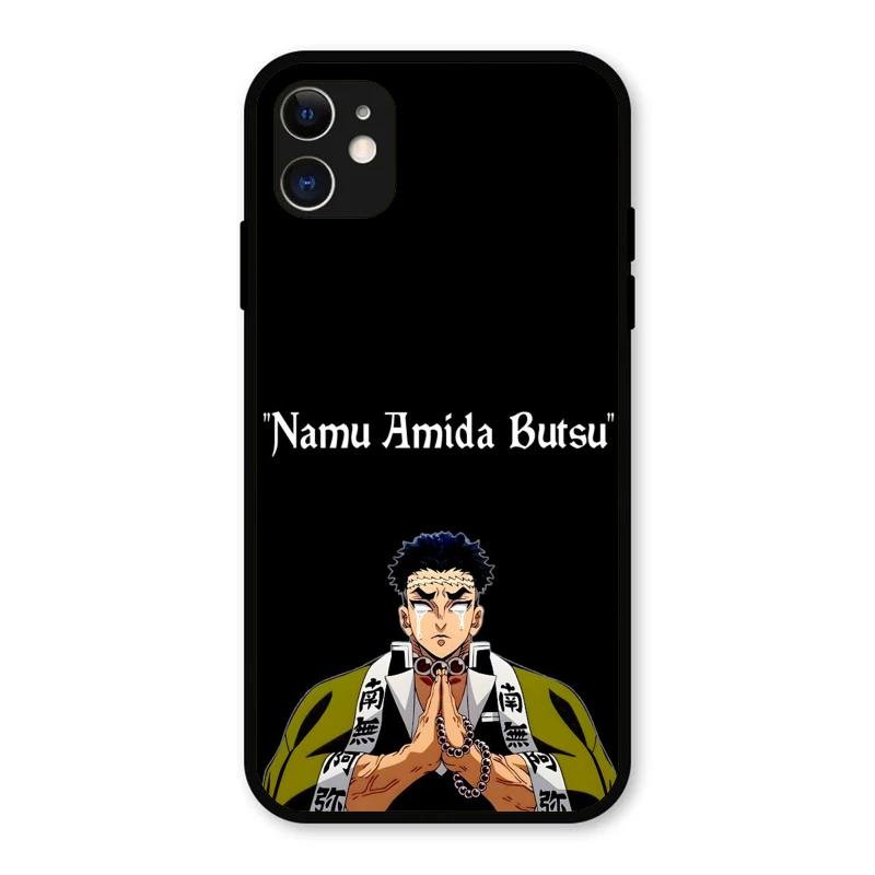 Crying Monk Glass Case Cover For iPhone 11