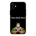 Crying Monk Glass Case Cover For iPhone 12 mini