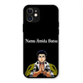 Crying Monk Glass Case Cover For iPhone 12