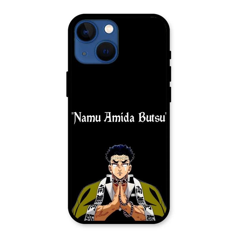 Crying Monk Glass Case Cover For iPhone 13 mini