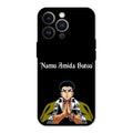 Crying Monk Glass Case Cover For iPhone 13 Pro