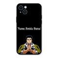 Crying Monk Glass Case Cover For iPhone 14 Plus