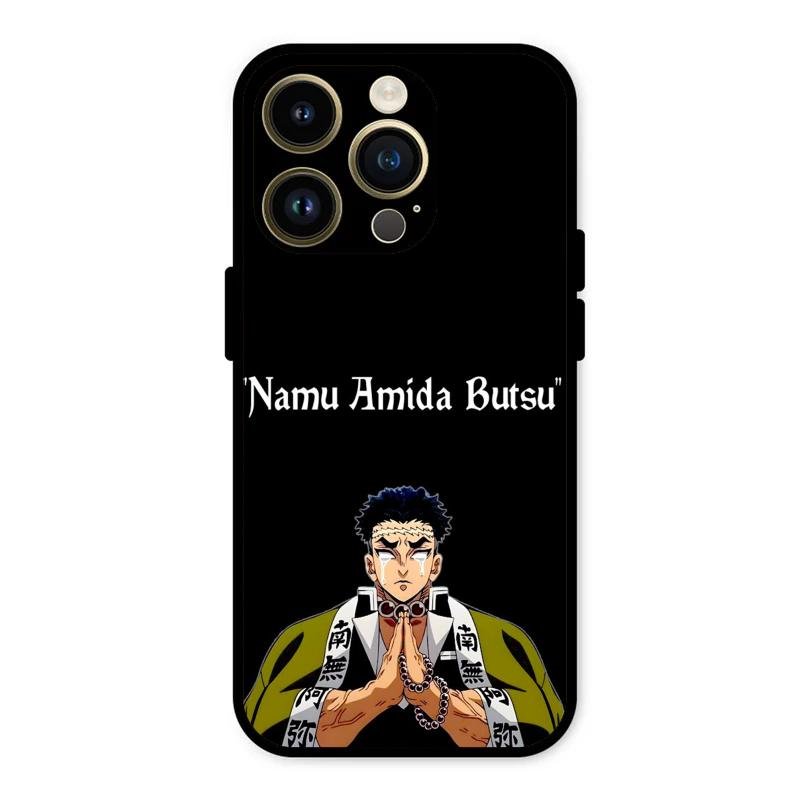 Crying Monk Glass Case Cover For iPhone 14 Pro