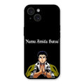 Crying Monk Glass Case Cover For iPhone 15 Plus