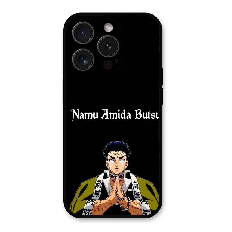 Crying Monk Glass Case Cover For iPhone 15 Pro Max