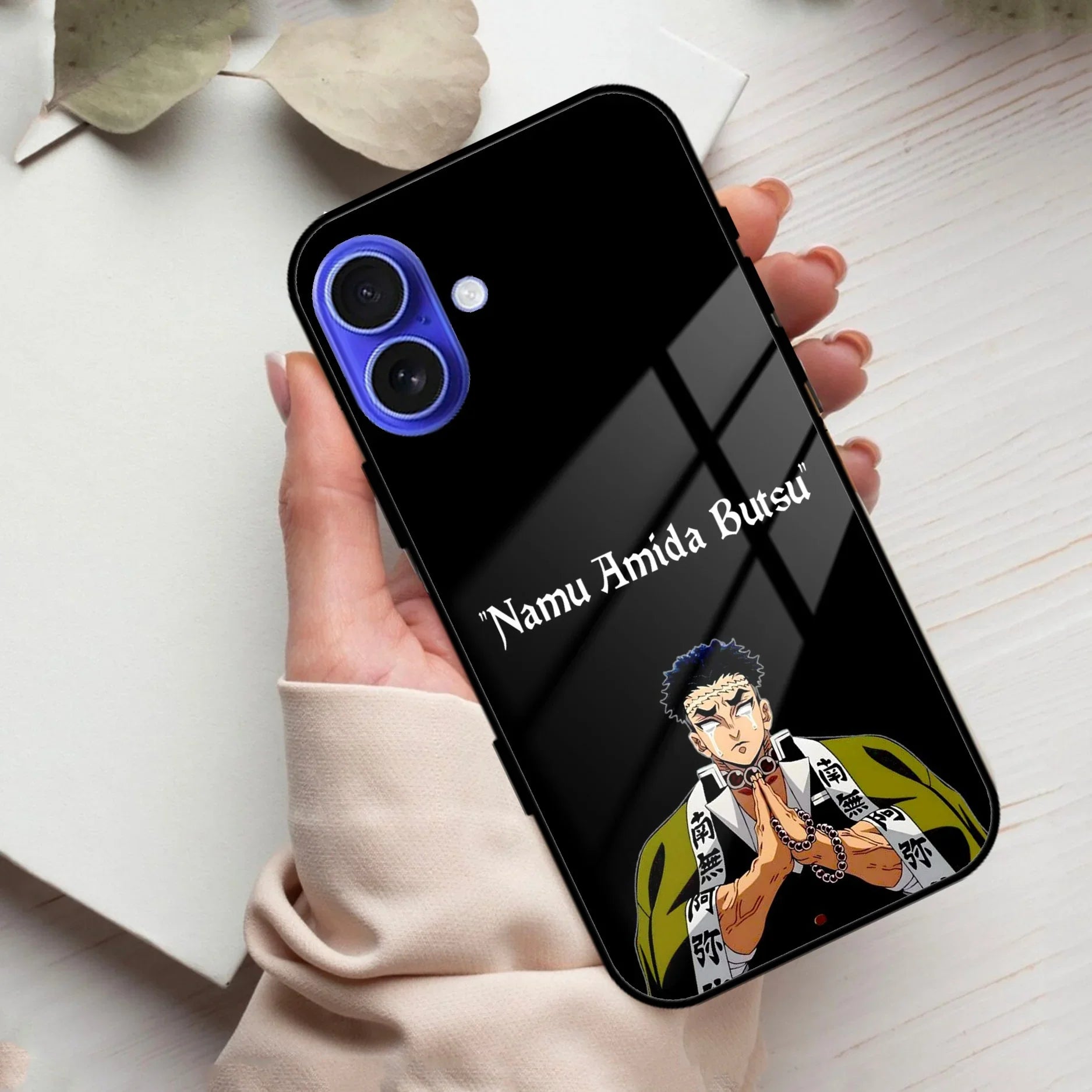 Crying Monk Glass Case Cover For iPhone - ShopOnCliQ