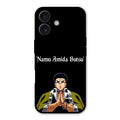 Crying Monk Glass Case Cover For iPhone 16