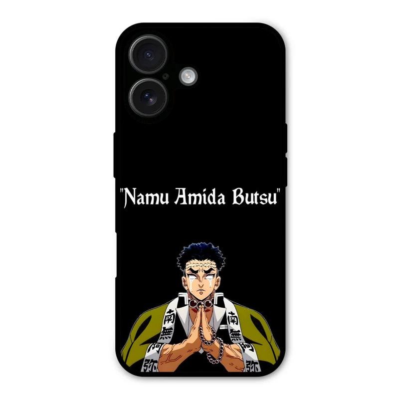 Crying Monk Glass Case Cover For iPhone 16