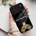 Crying Monk Glass Case Cover For iPhone 17 Pro Max