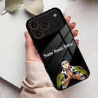 Crying Monk Glass Case Cover For iPhone 17 Pro Max