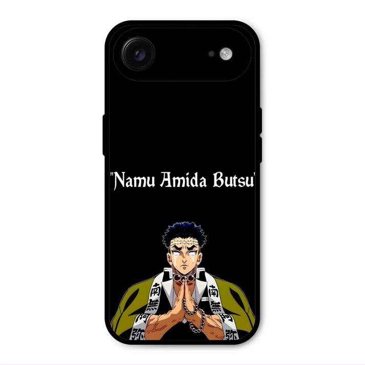 Crying Monk Glass Case Cover For iPhone Air