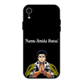 Crying Monk Glass Case Cover For iPhone XR
