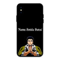 Crying Monk Glass Case Cover For iPhone XS