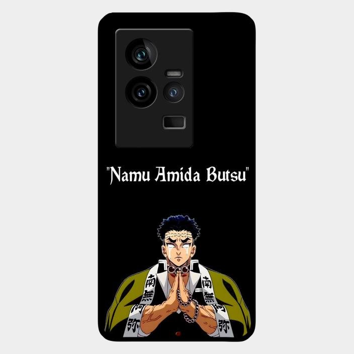 Crying Monk Glass Case Cover For Iqoo 11 5G