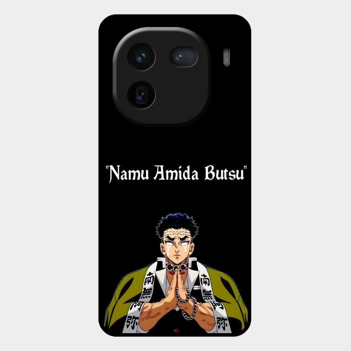 Crying Monk Glass Case Cover For Iqoo 12 5G