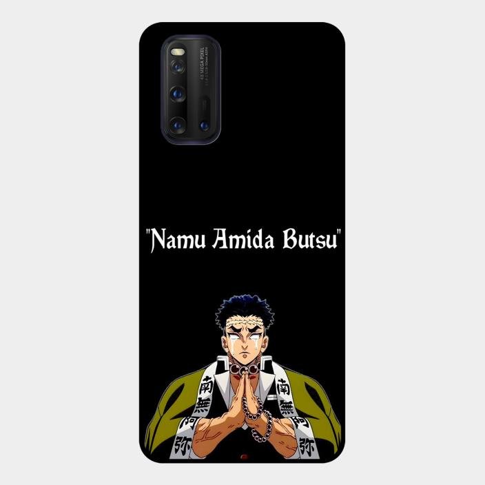 Crying Monk Glass Case Cover For Iqoo 3 5G