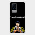 Crying Monk Glass Case Cover For Iqoo 9 5G