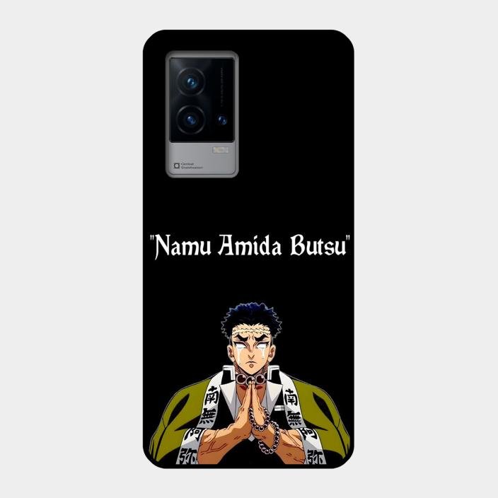 Crying Monk Glass Case Cover For Iqoo 9 5G