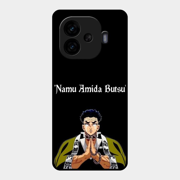 Crying Monk Glass Case Cover For Iqoo Neo 10R 5G