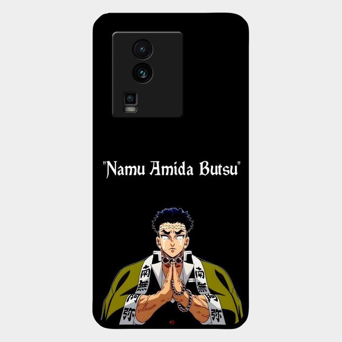 Crying Monk Glass Case Cover For Iqoo Neo 7 5G