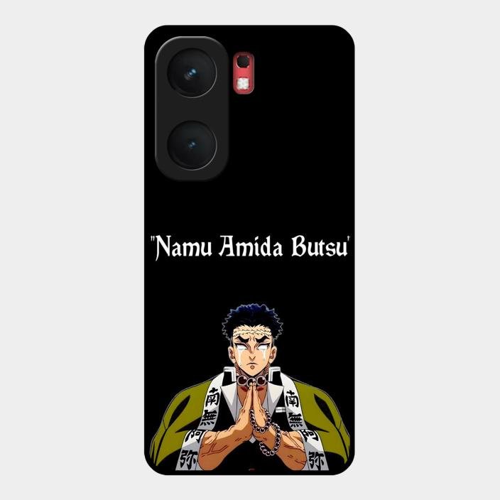 Crying Monk Glass Case Cover For Iqoo Neo 9 Pro 5G