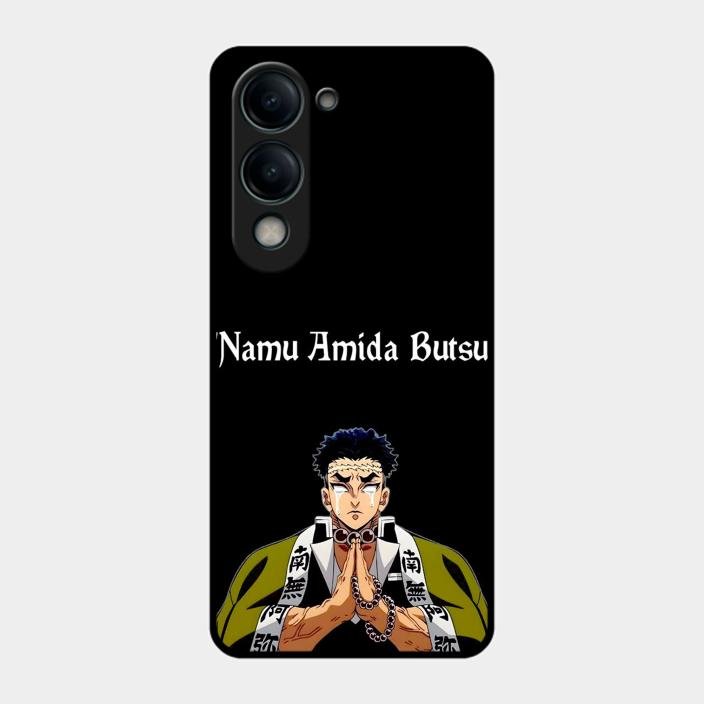Crying Monk Glass Case Cover For Iqoo Z10 Lite