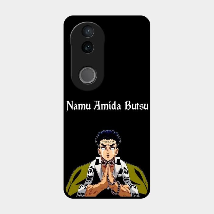 Crying Monk Glass Case Cover For Iqoo Z10R