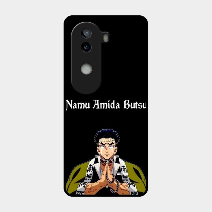Crying Monk Glass Case Cover For Iqoo Z9S 5G