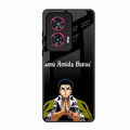 Crying Monk Glass Case Cover For Motorola Edge 50 Fusion 5G
