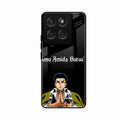 Crying Monk Glass Case Cover For Motorola Edge 60 5G